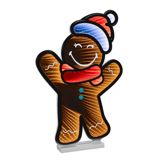 SmileyWorld® 24" Holiday Gingerbread Man EkkoLight